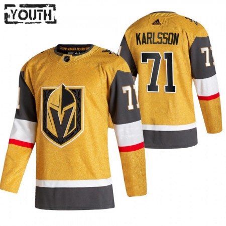 Dětské Hokejový Dres Vegas Golden Knights Dresy William Karlsson 71 2020-21 Třetí Authentic